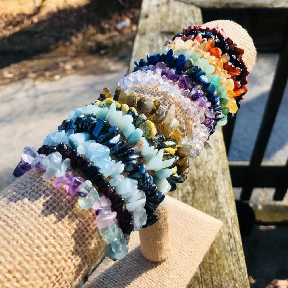 Natural Raw Crystal Bracelets - Glova