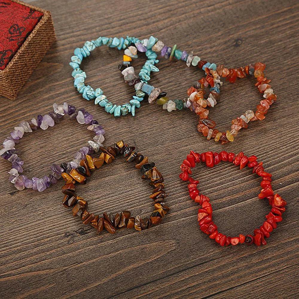 Natural Raw Crystal Bracelets - Glova