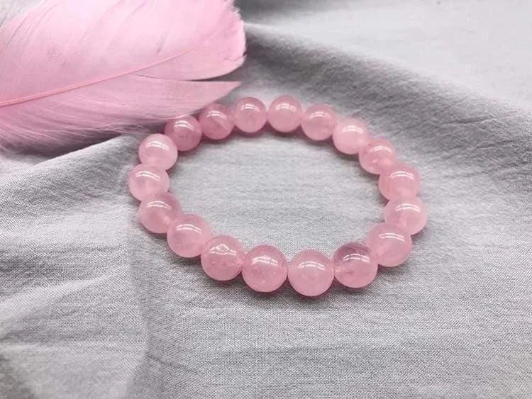 Natural Rose Quartz Bracelet - Glova