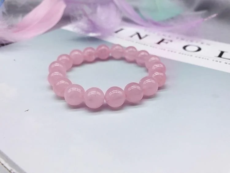 Natural Rose Quartz Bracelet - Glova