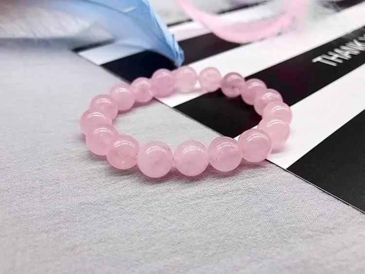 Natural Rose Quartz Bracelet - Glova