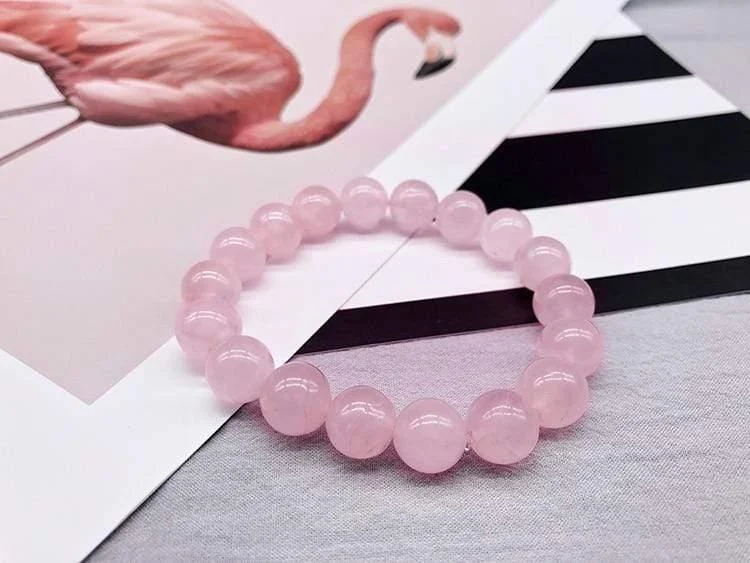 Natural Rose Quartz Bracelet - Glova