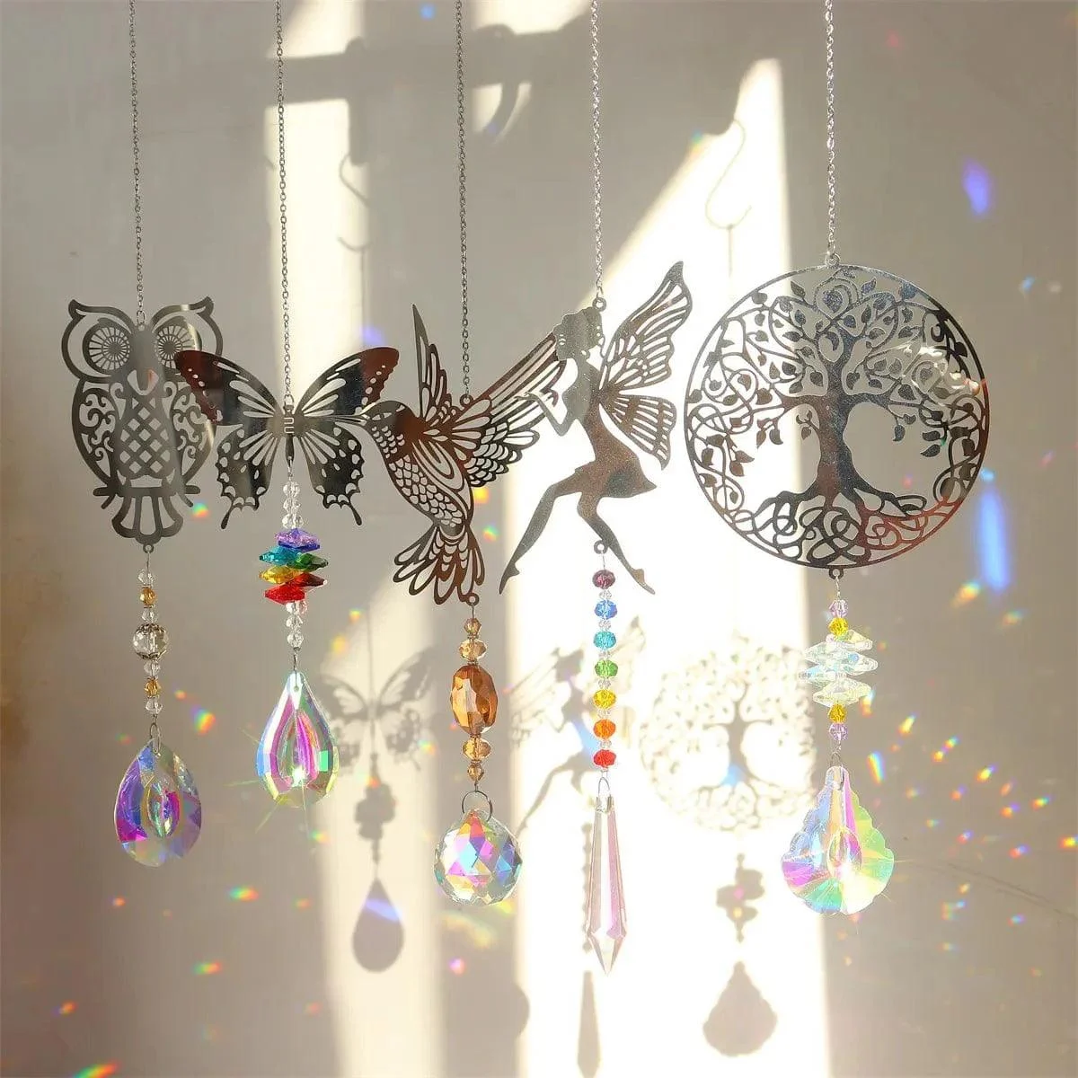 Nature's Dance Crystal Suncatchers - Glova