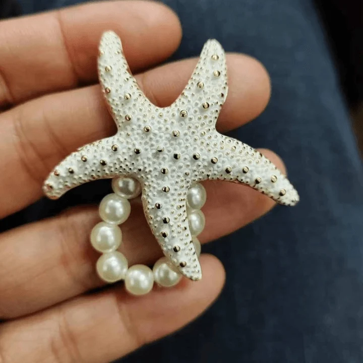 Nautical Starfish Bracelet, Rings, Necklaces and Hair Band - Glova