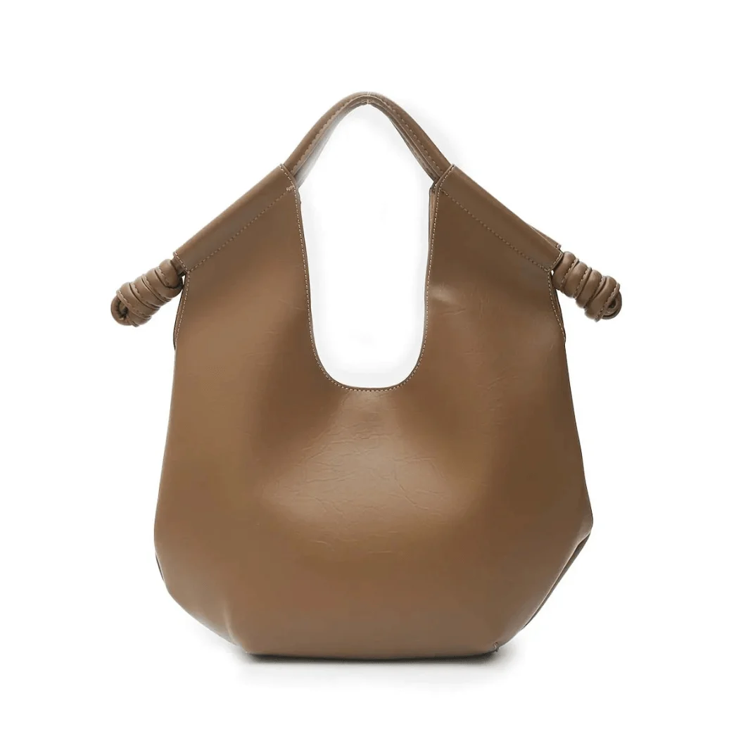 Nava Minimalist Bar Handle Hobo Bags - Glova