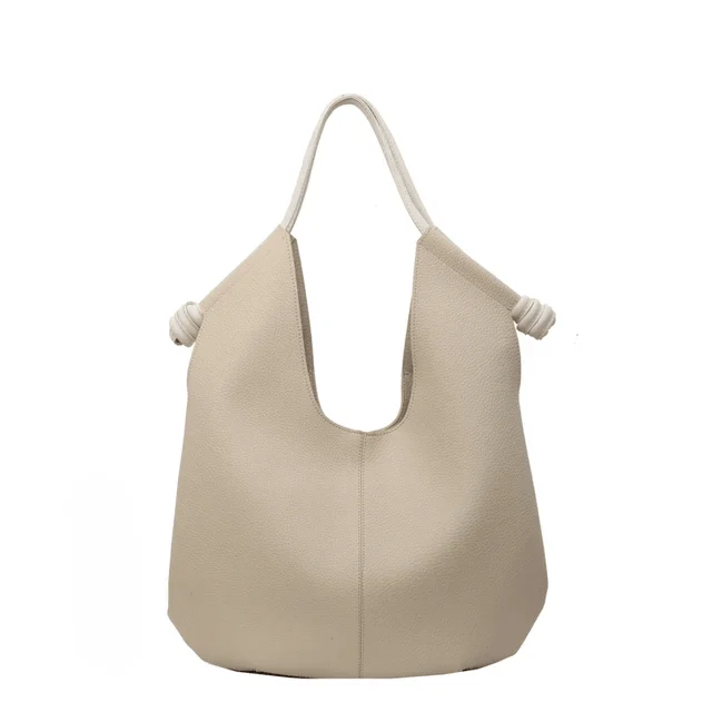 Nava Minimalist Bar Handle Hobo Bags - Glova