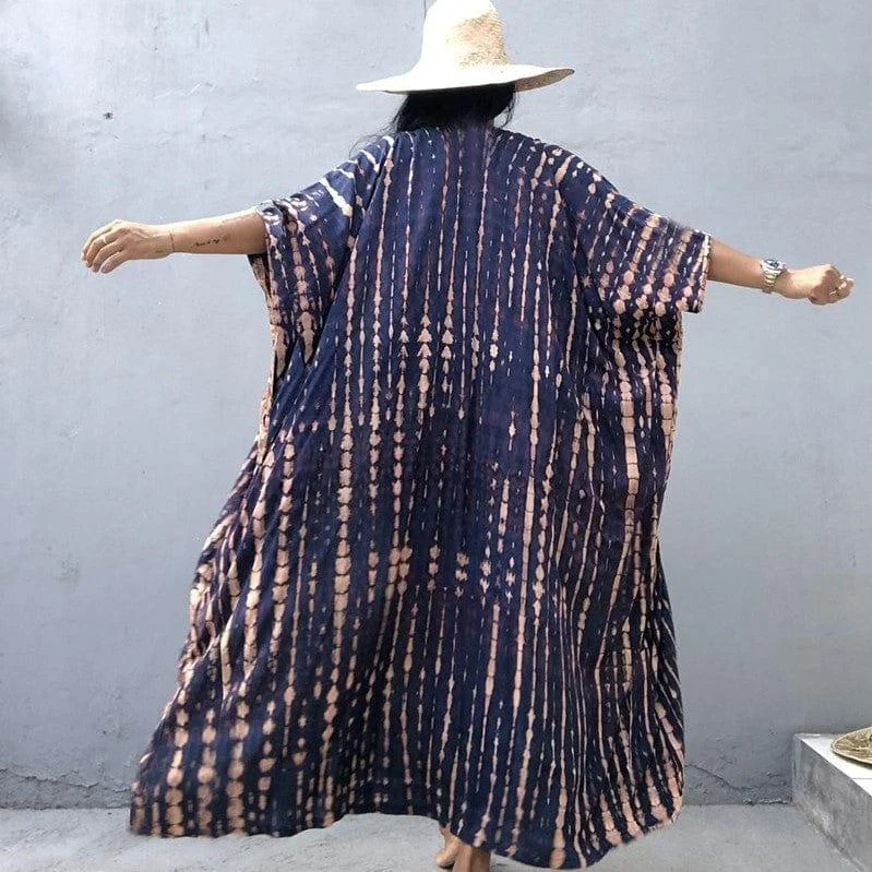 Navy Breeze Kimono - Glova