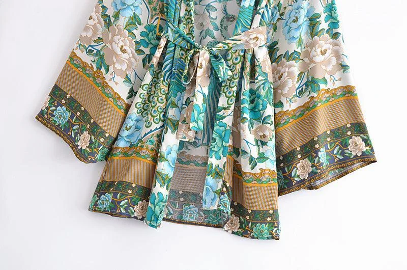 Naya Floral Kimono Robe - Glova