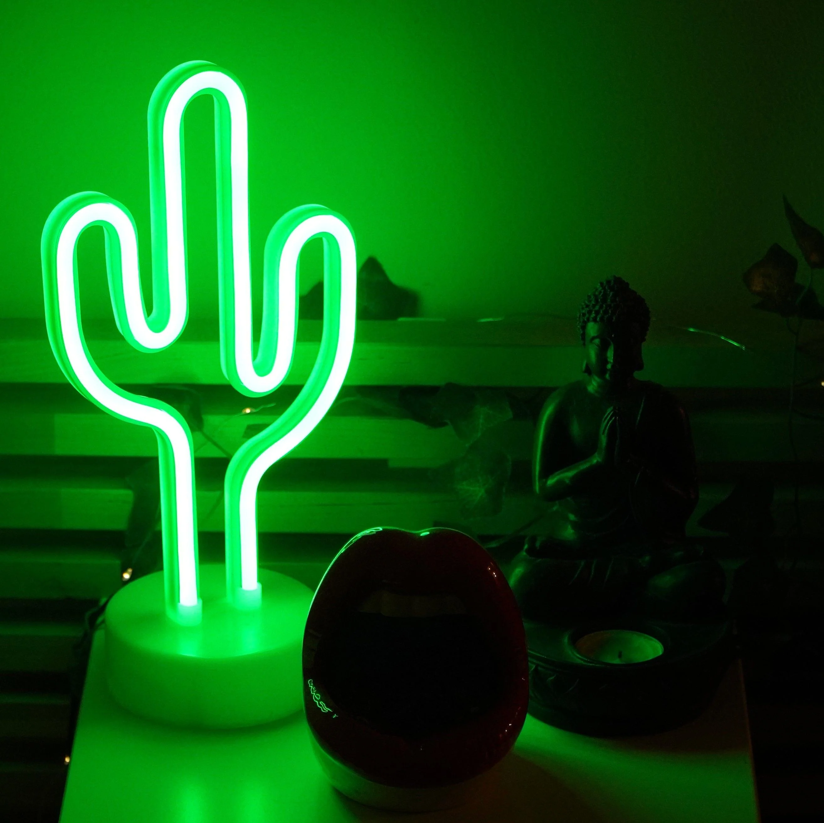 Neon Cactus LED Light - Glova