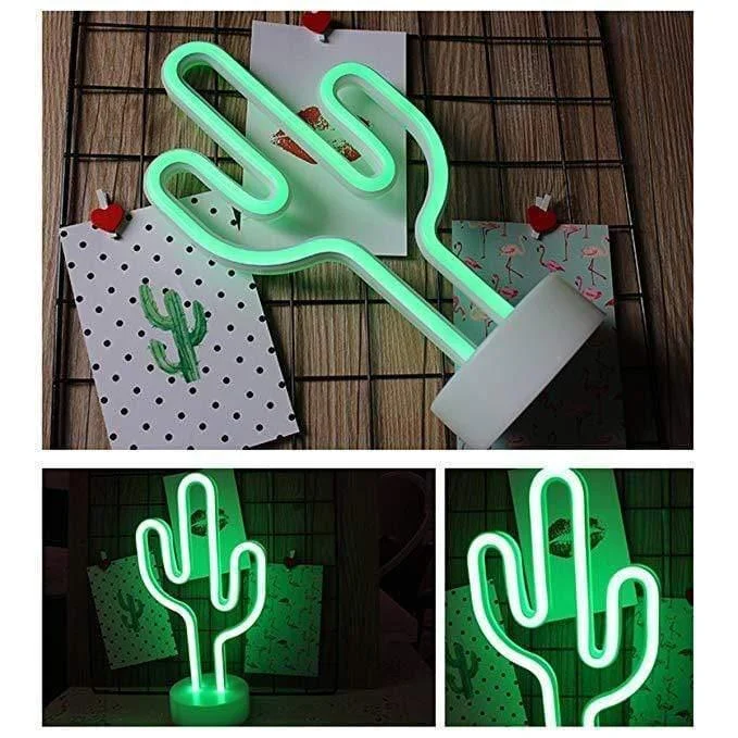 Neon Cactus LED Light - Glova