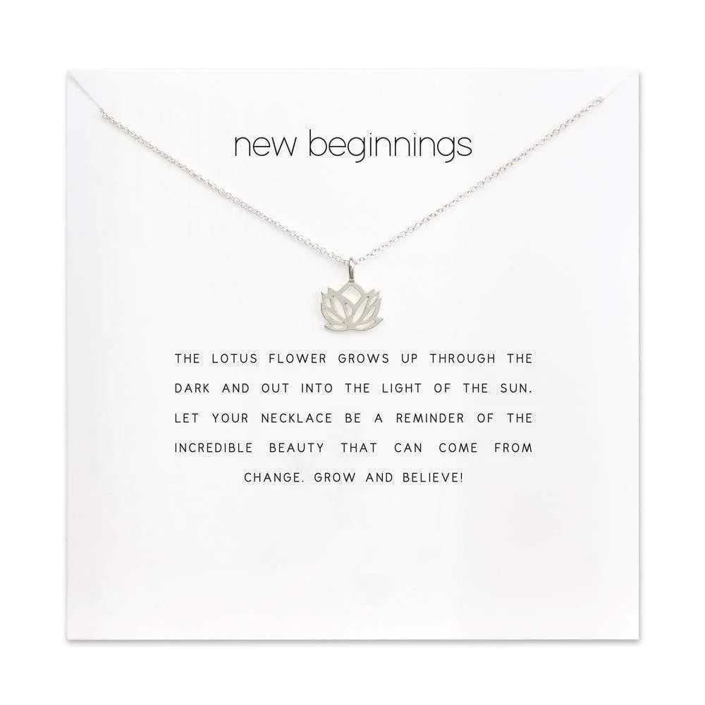 New Beginnings Charm Necklace - Glova