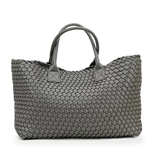 Nizza Faux Leather Woven Bags - 24 Colors - Glova