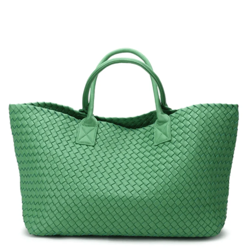 Nizza Faux Leather Woven Bags - 24 Colors - Glova