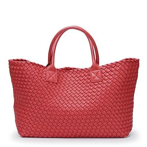 Nizza Faux Leather Woven Bags - 24 Colors - Glova