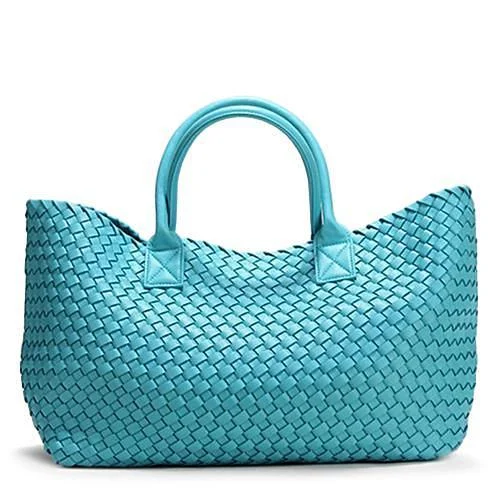 Nizza Faux Leather Woven Bags - 24 Colors - Glova