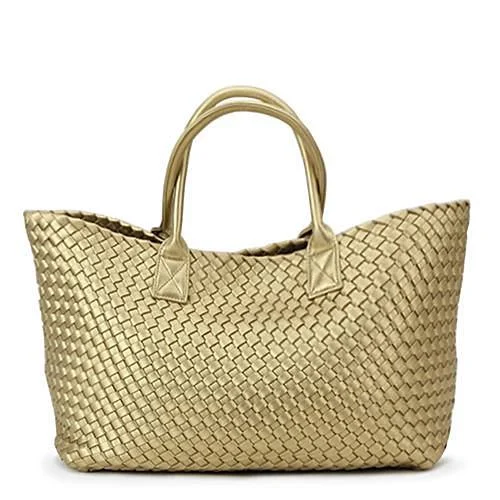 Nizza Faux Leather Woven Bags - 24 Colors - Glova