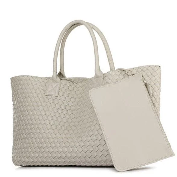 Nizza Faux Leather Woven Bags - 24 Colors - Glova