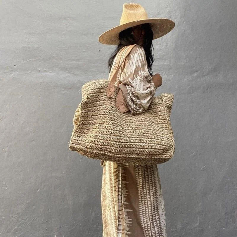 Nomadic Soul Boho Straw Bag - Glova