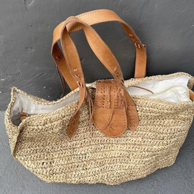 Nomadic Soul Boho Straw Bag - Glova