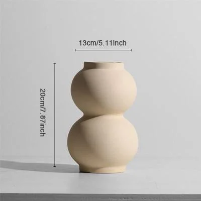 Nordic Aesthetic Ceramic Vases - Glova