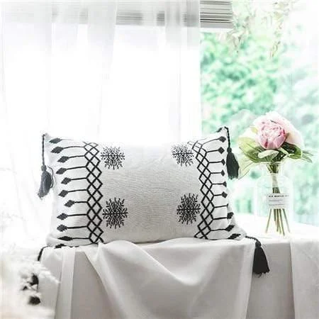 Nordic Black & White Pillows Covers - Glova