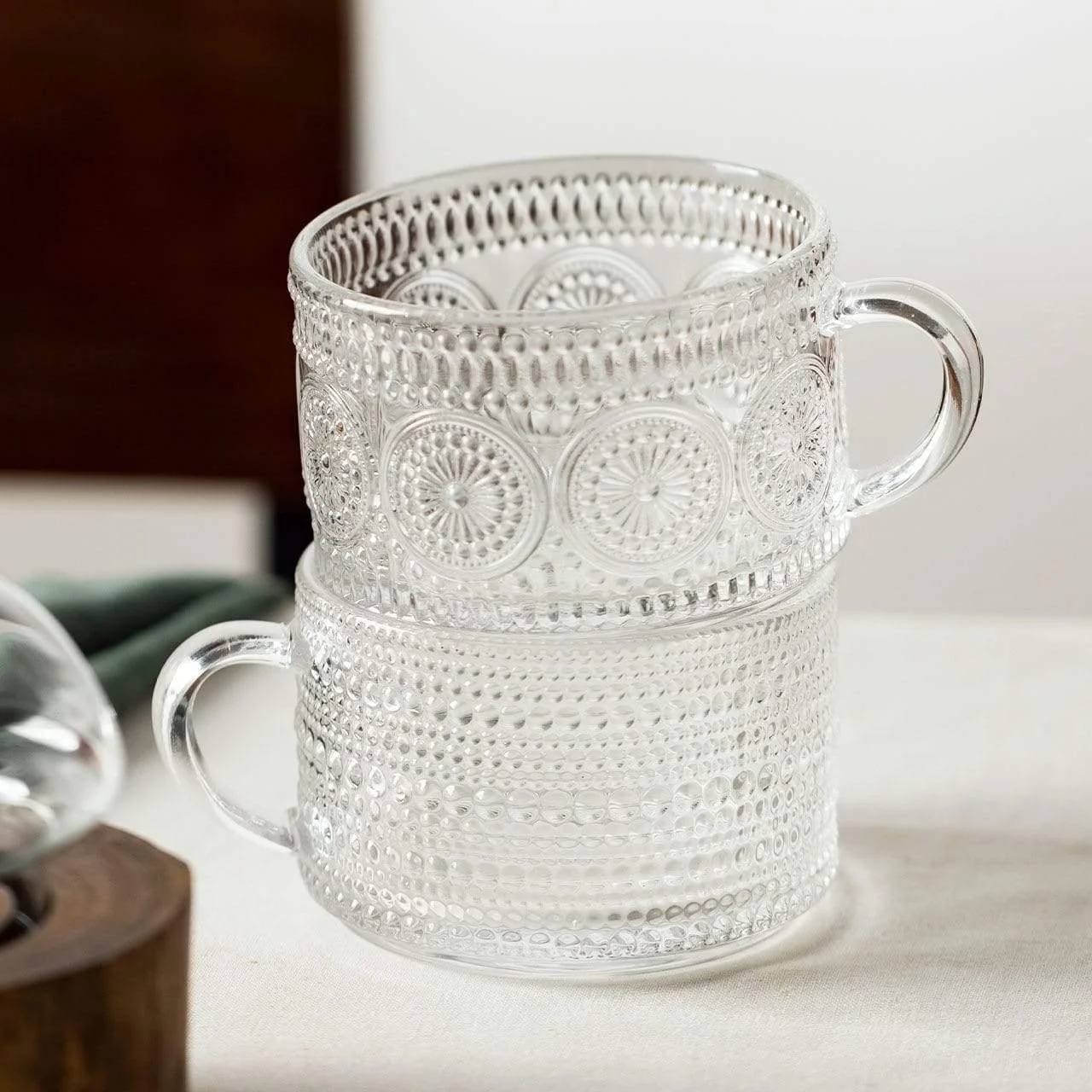 Nordic Elegant Glass Cups - Glova