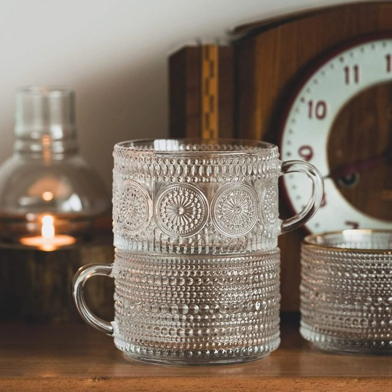 Nordic Elegant Glass Cups - Glova