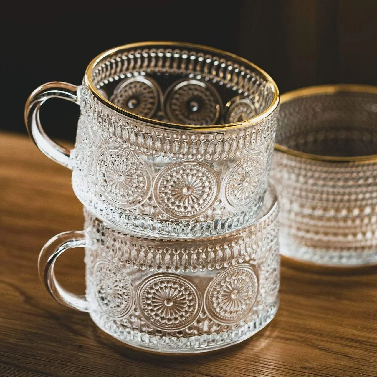 Nordic Elegant Glass Cups - Glova