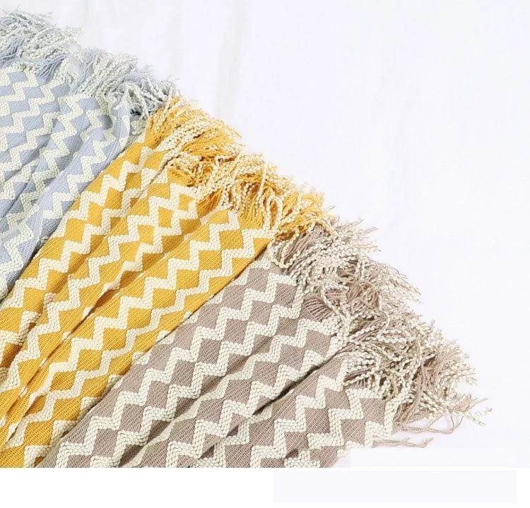 Nordic Knitted Blanket - Glova