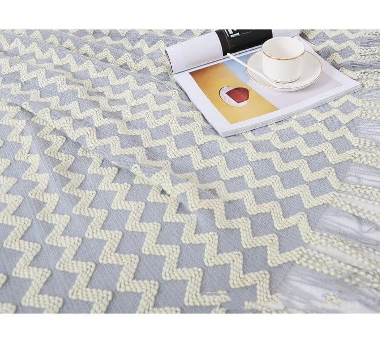 Nordic Knitted Blanket - Glova