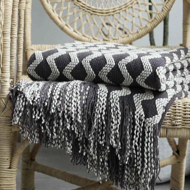 Nordic Knitted Blanket - Glova