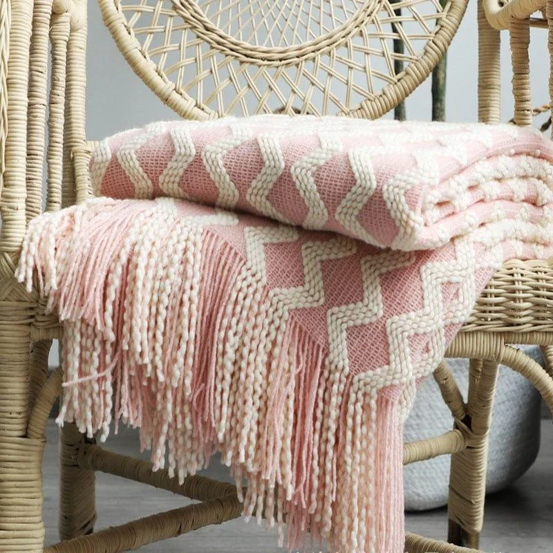 Nordic Knitted Blanket - Glova