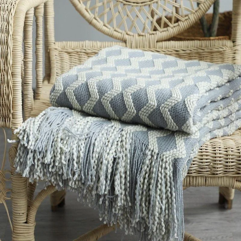 Nordic Knitted Blanket - Glova