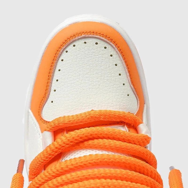 Nya Casual Orange Chunky UNISEX Sneakers - Glova