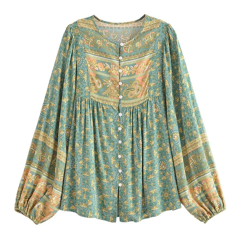 Nyra Boho Blouse ( 3 Colors ) - Glova