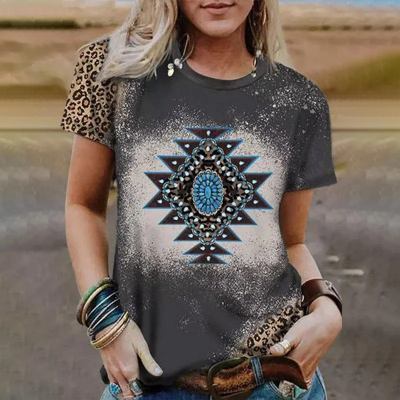 Nyx Aztec Print T-shirt - Glova