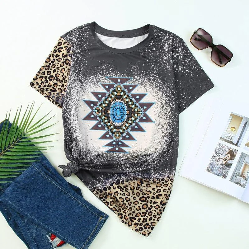 Nyx Aztec Print T-shirt - Glova