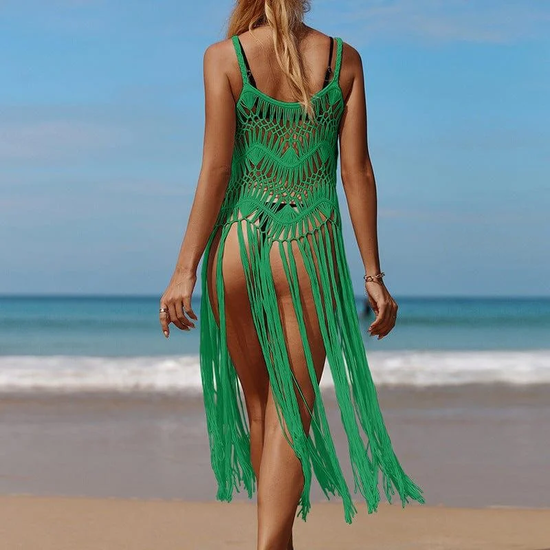 Ocean Breeze Crochet Beach Cover Up - Glova