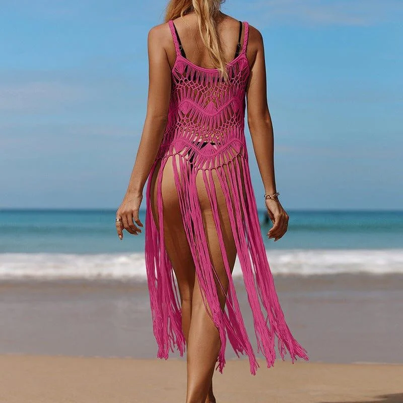 Ocean Breeze Crochet Beach Cover Up - Glova