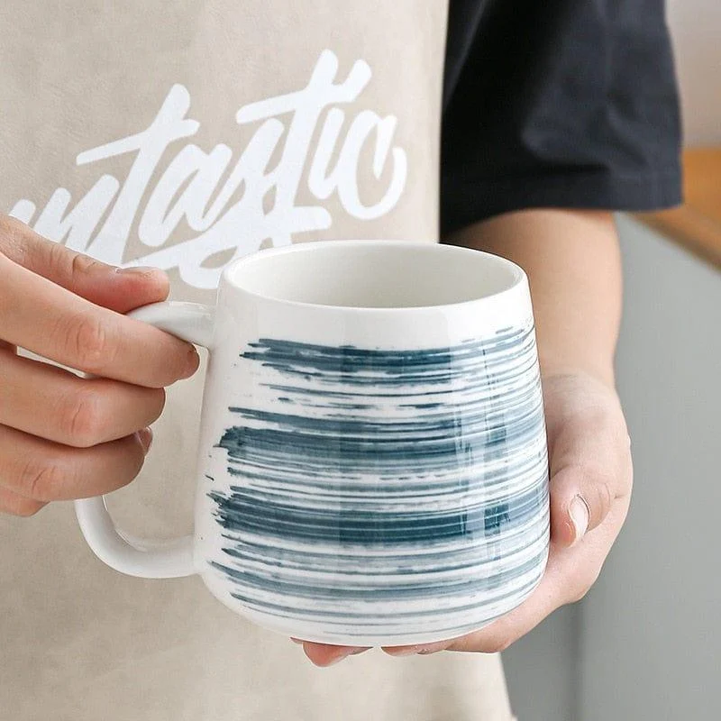 Ocean Hand Painted Ceramic Mug - Glova