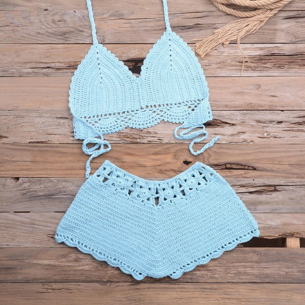 Olina Crochet Bikini Set - Glova