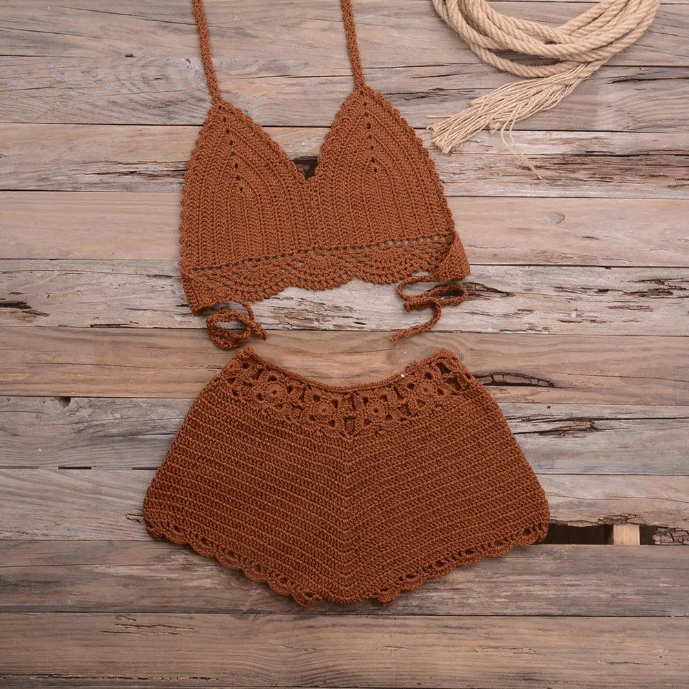 Olina Crochet Bikini Set - Glova