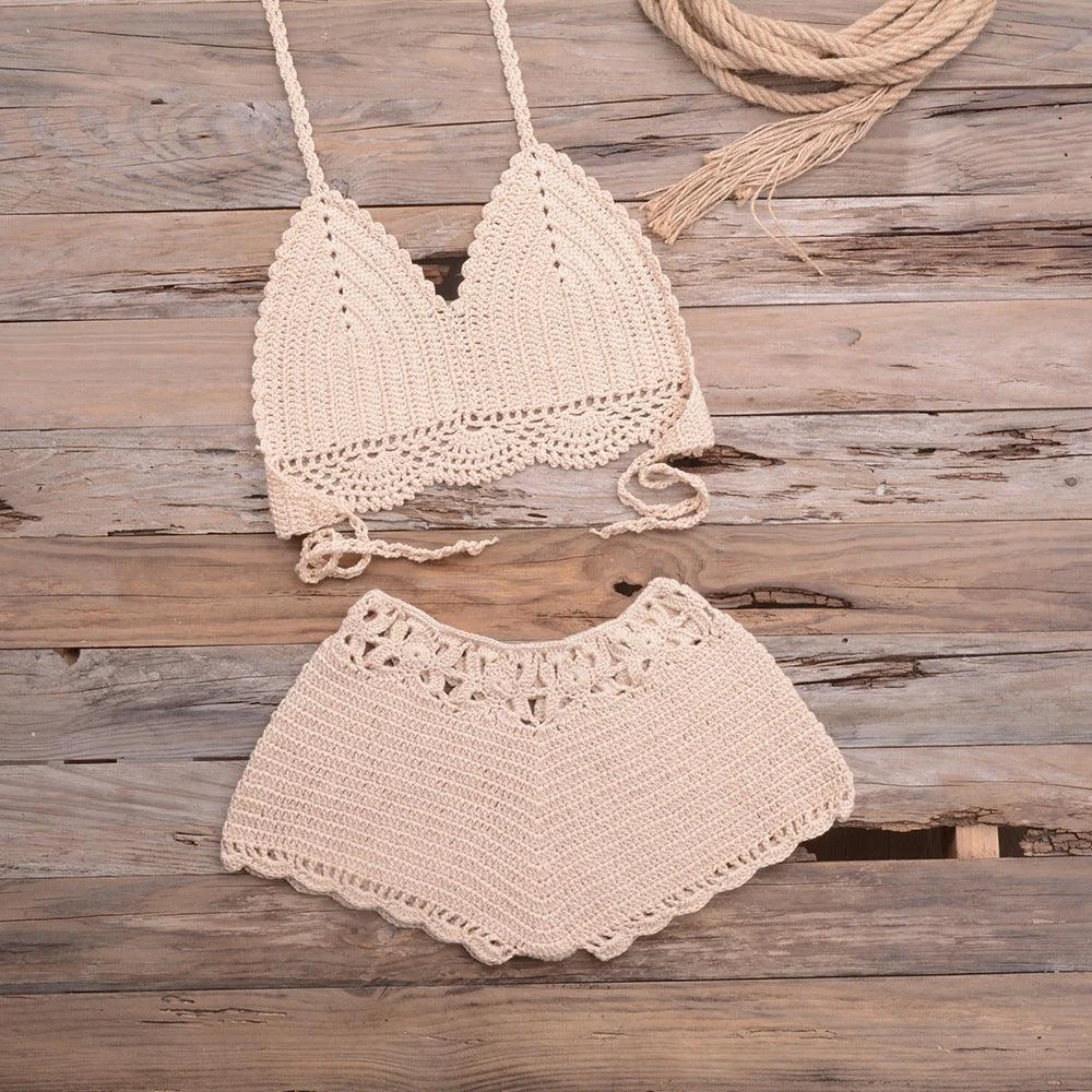 Olina Crochet Bikini Set - Glova