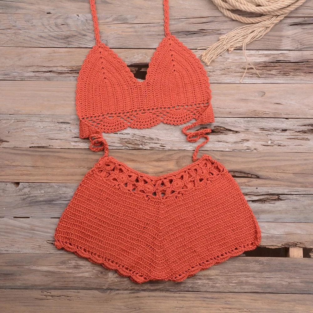 Olina Crochet Bikini Set - Glova