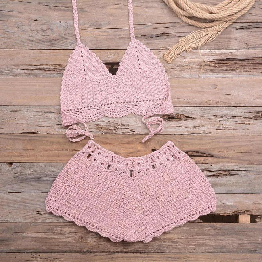 Olina Crochet Bikini Set - Glova