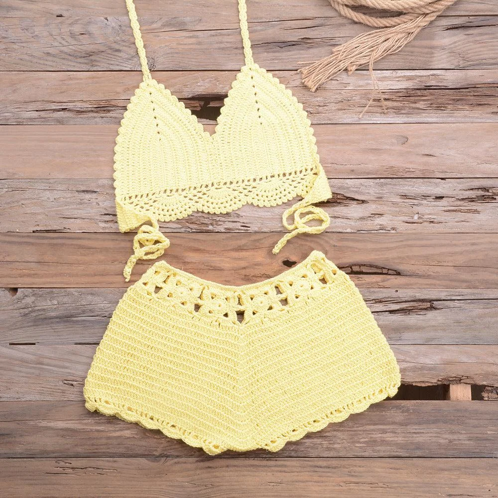 Olina Crochet Bikini Set - Glova