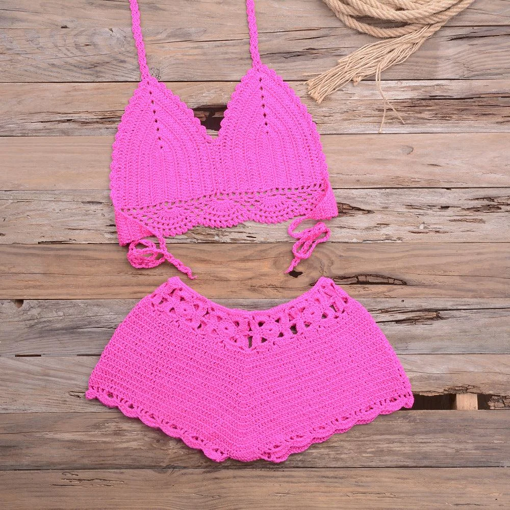 Olina Crochet Bikini Set - Glova