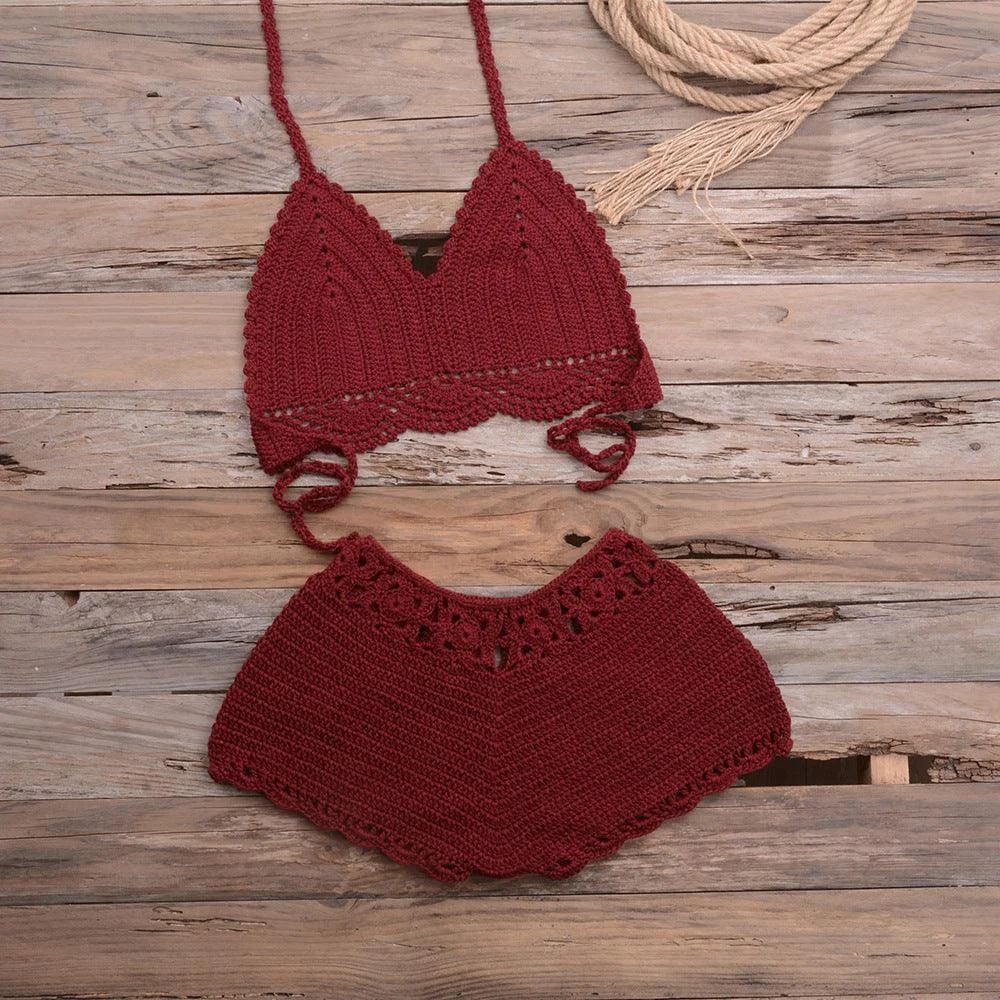 Olina Crochet Bikini Set - Glova