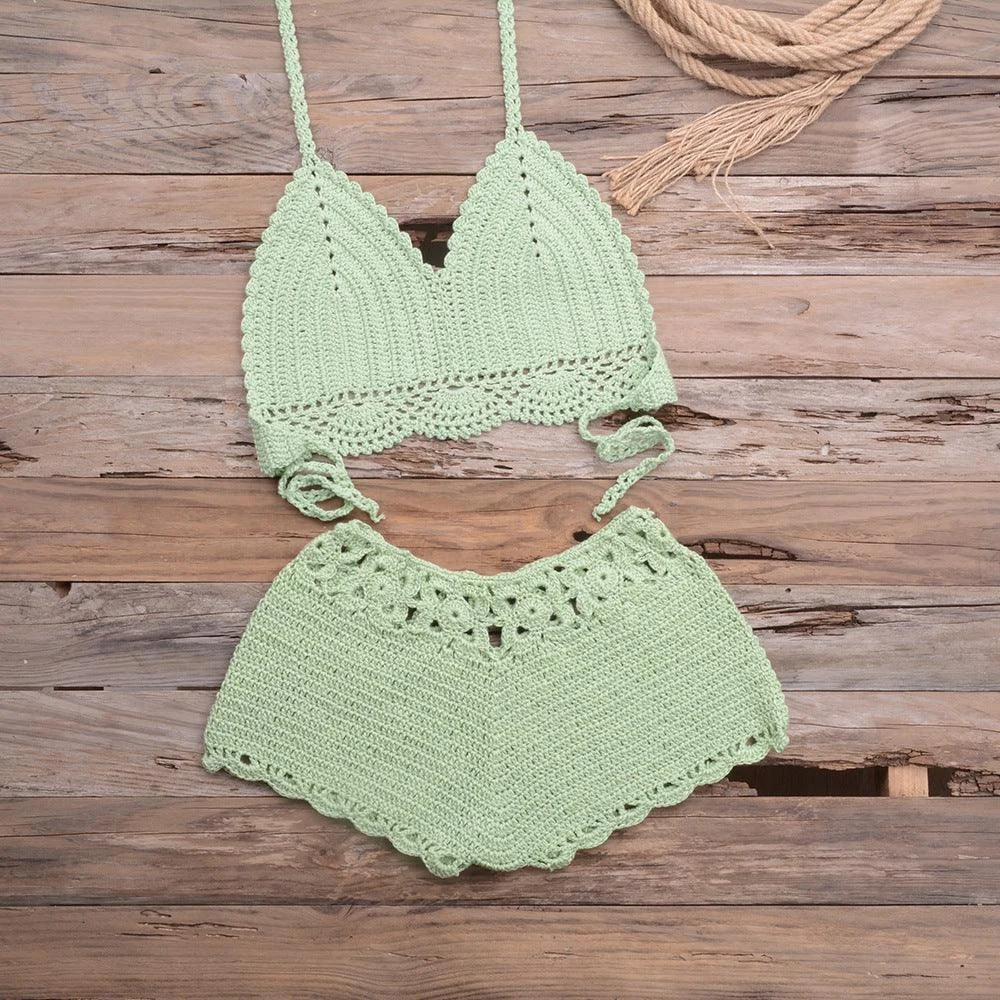 Olina Crochet Bikini Set - Glova