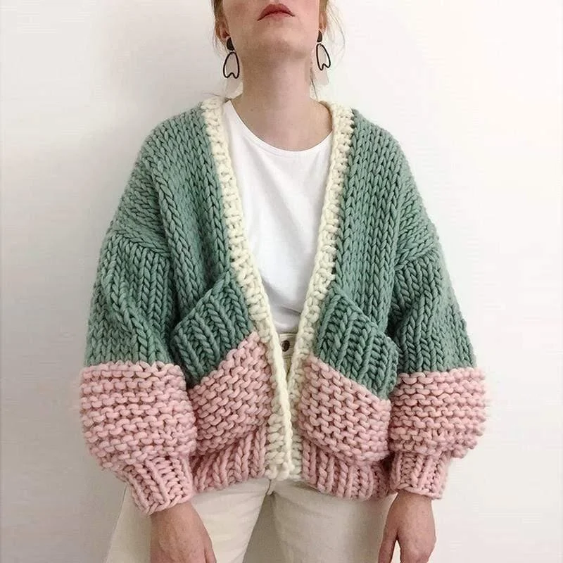 Olivia Hand Knitted Cardigans - Glova